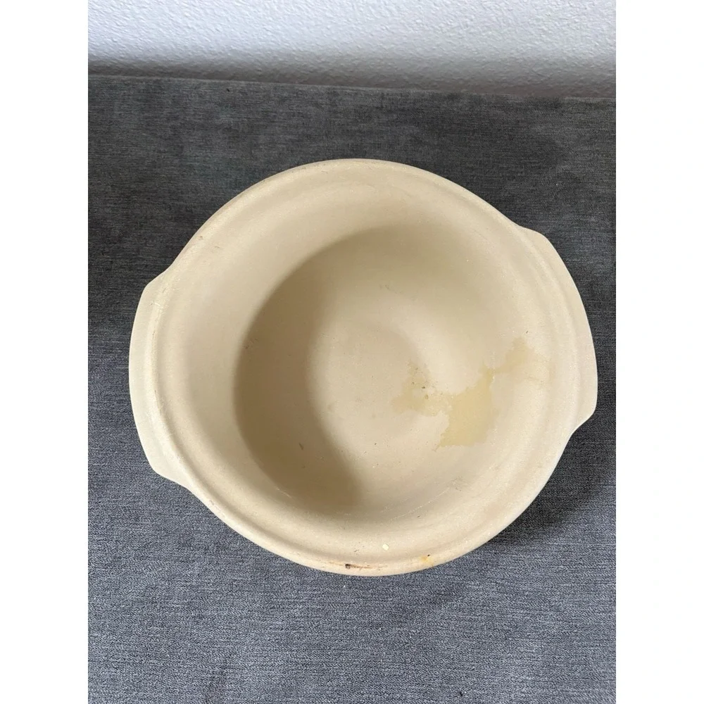 Vintage Pampered Chef Family Heritage Stoneware Small Bread 9